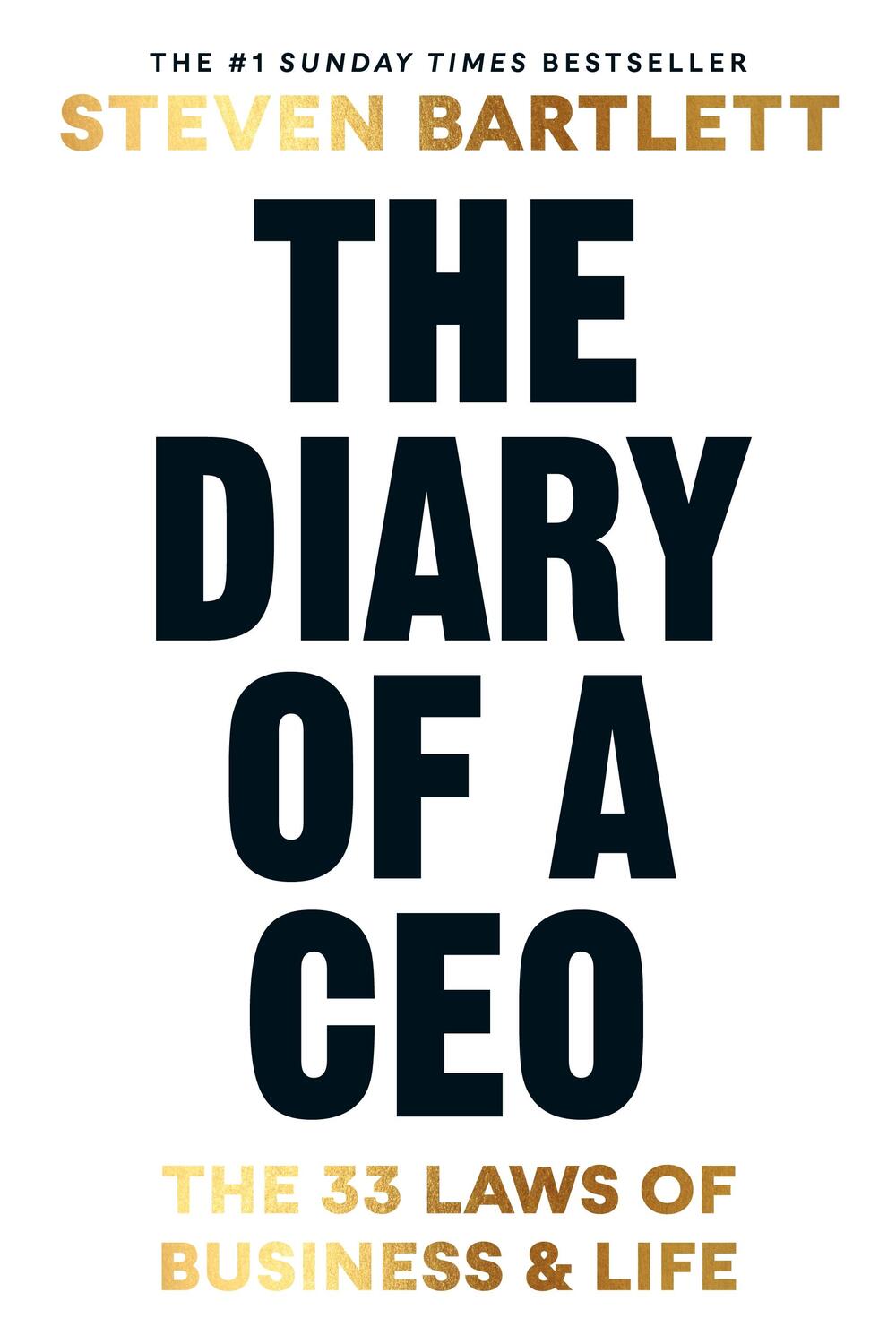 Cover: 9781529146516 | The Diary of a CEO | The 33 Laws of Business and Life | Bartlett