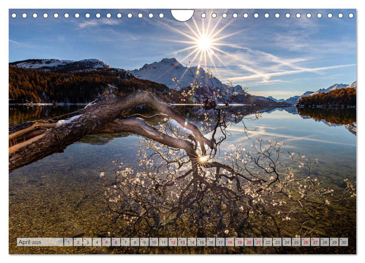 Bild: 9783383912856 | Silsersee Engadin (Wandkalender 2025 DIN A4 quer), CALVENDO...