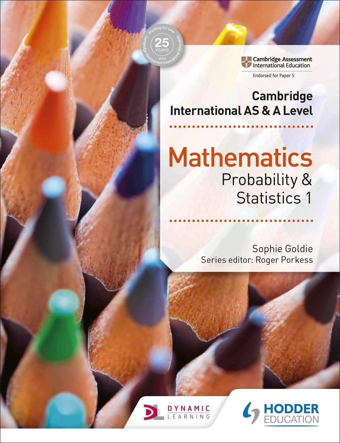 Cover: 9781510421752 | Cambr. Internat. AS &amp; A Level Math/Probability Statistics 1 | Goldie