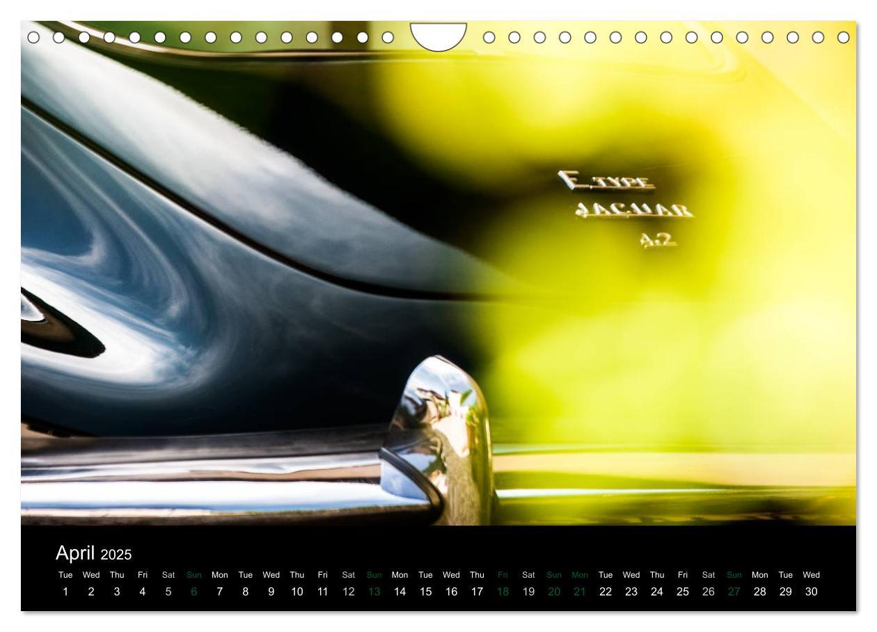 Bild: 9781325955763 | Jaguar E-Type (Wall Calendar 2025 DIN A4 landscape), CALVENDO 12...