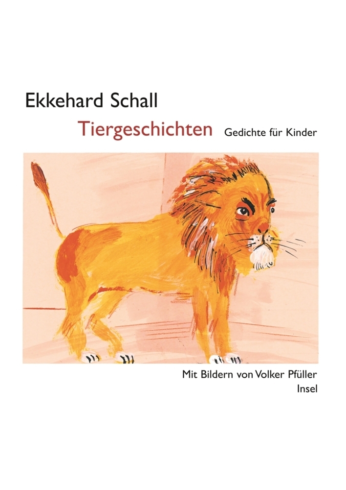 Cover: 9783458173052 | Tiergeschichten | Gedichte für Kinder | Ekkehard Schall | Buch | 75 S.