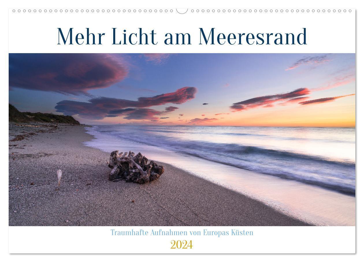 Cover: 9783383710476 | Mehr Licht am Meeresrand (Wandkalender 2024 DIN A2 quer), CALVENDO...
