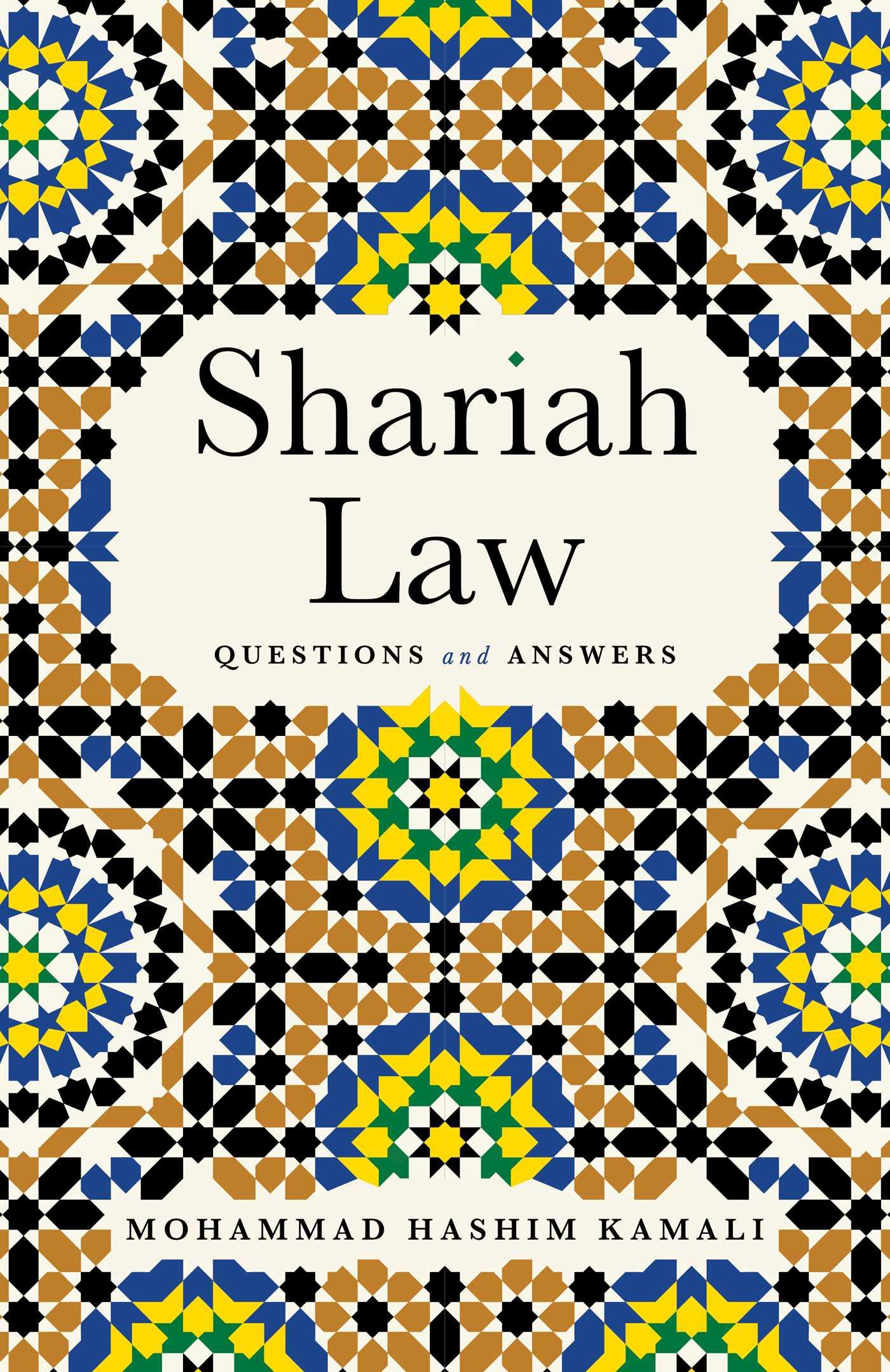 Cover: 9781786071507 | Shariah Law | Questions and Answers | Mohammad Hashim Kamali | Buch