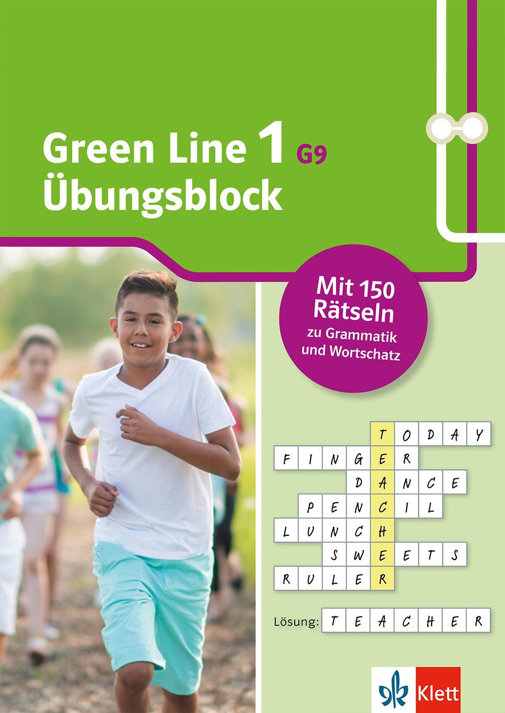 Cover: 9783129261446 | Green Line 1 G9 (ab 2019) Klasse 5 - Übungsblock zum Schulbuch | Buch