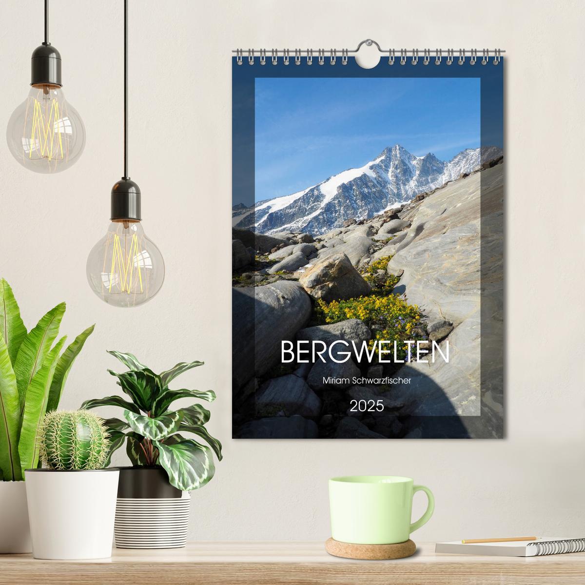 Bild: 9783435966073 | Bergwelten Wandkalender (Wandkalender 2025 DIN A4 hoch), CALVENDO...