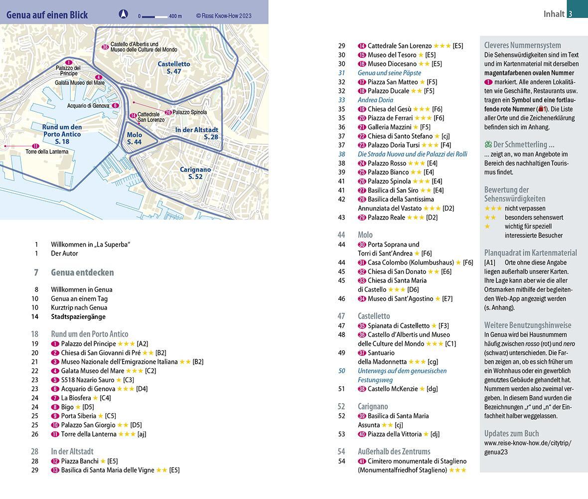 Bild: 9783831737567 | Reise Know-How CityTrip Genua | Markus Bingel | Taschenbuch | Deutsch
