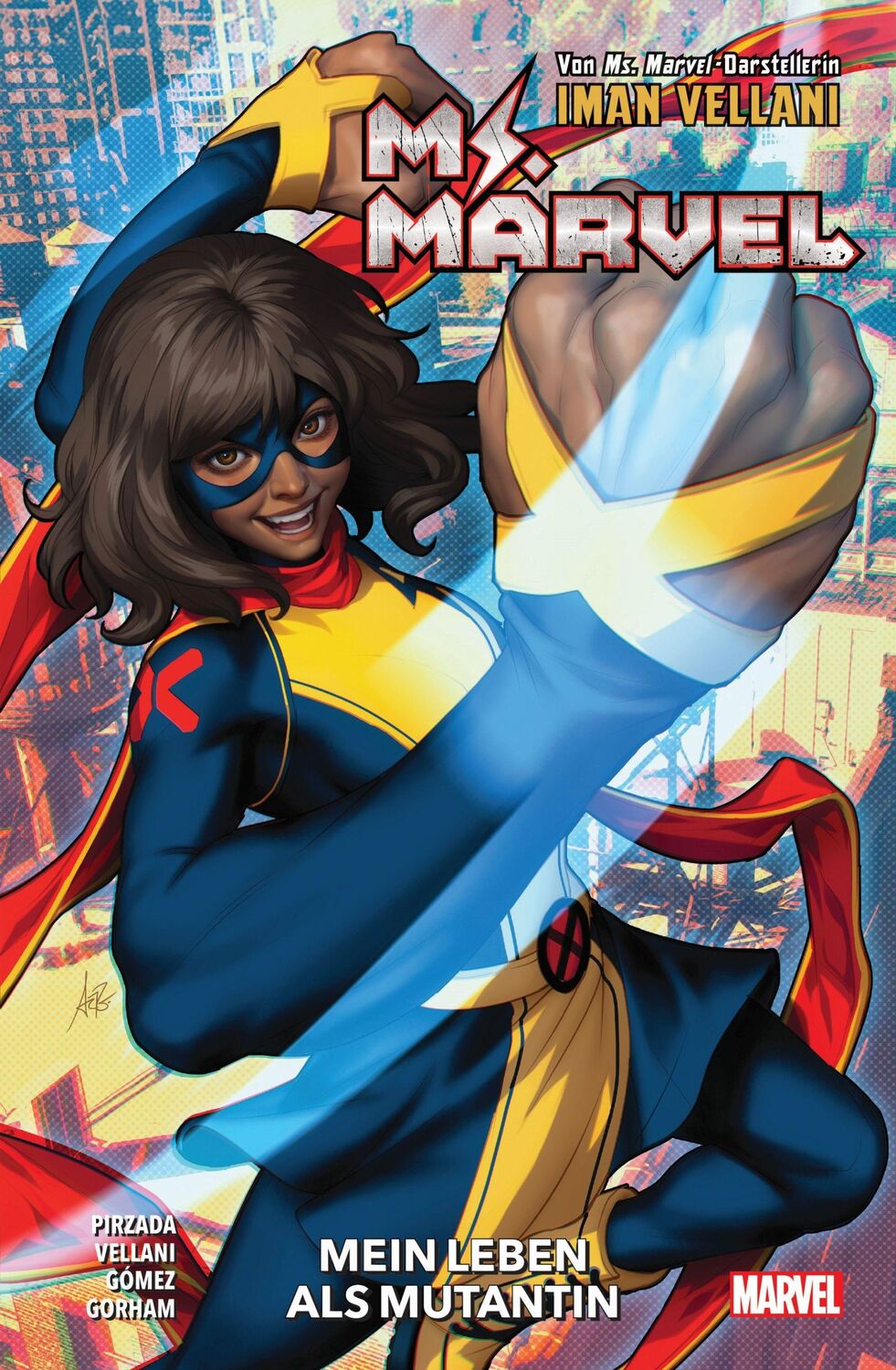 Cover: 9783741638619 | Ms. Marvel: Mein Leben als Mutantin | Iman Vellani (u. a.) | Buch