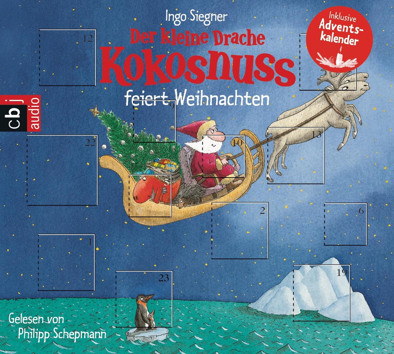 Cover: 9783837126884 | Der kleine Drache Kokosnuss feiert Weihnachten | Ingo Siegner | CD
