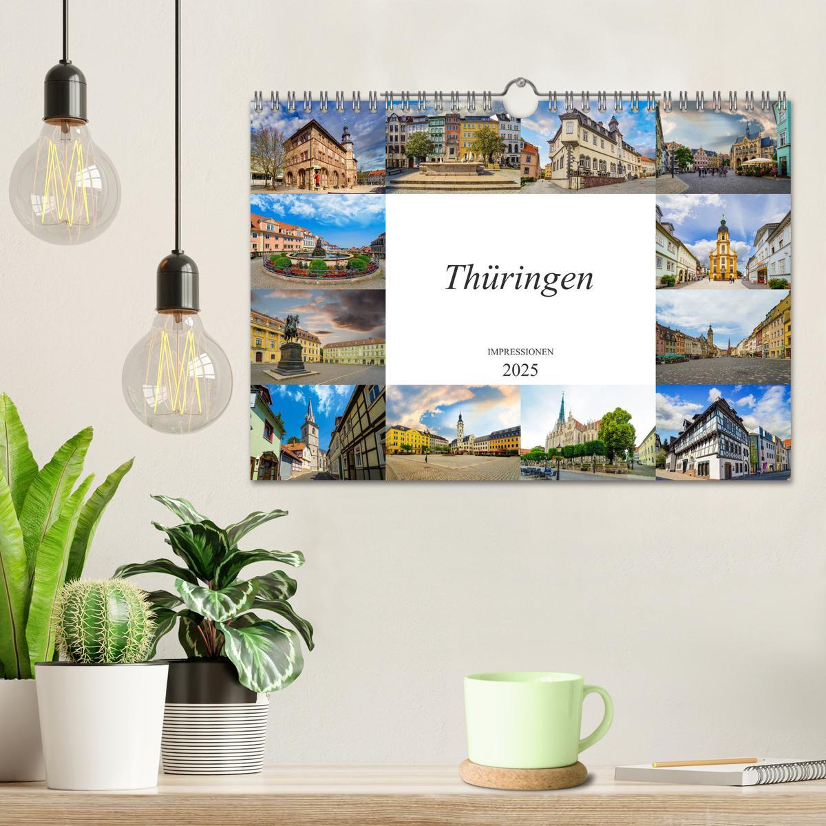 Bild: 9783435229185 | Thüringen Impressionen (Wandkalender 2025 DIN A4 quer), CALVENDO...