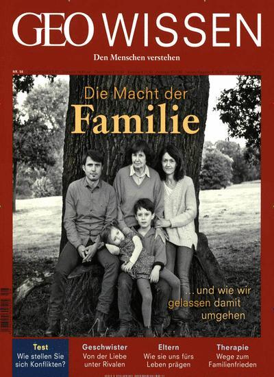 Cover: 9783652004510 | GEO Wissen 56/2015 - Die Macht der Familie | Michael Schaper | Buch