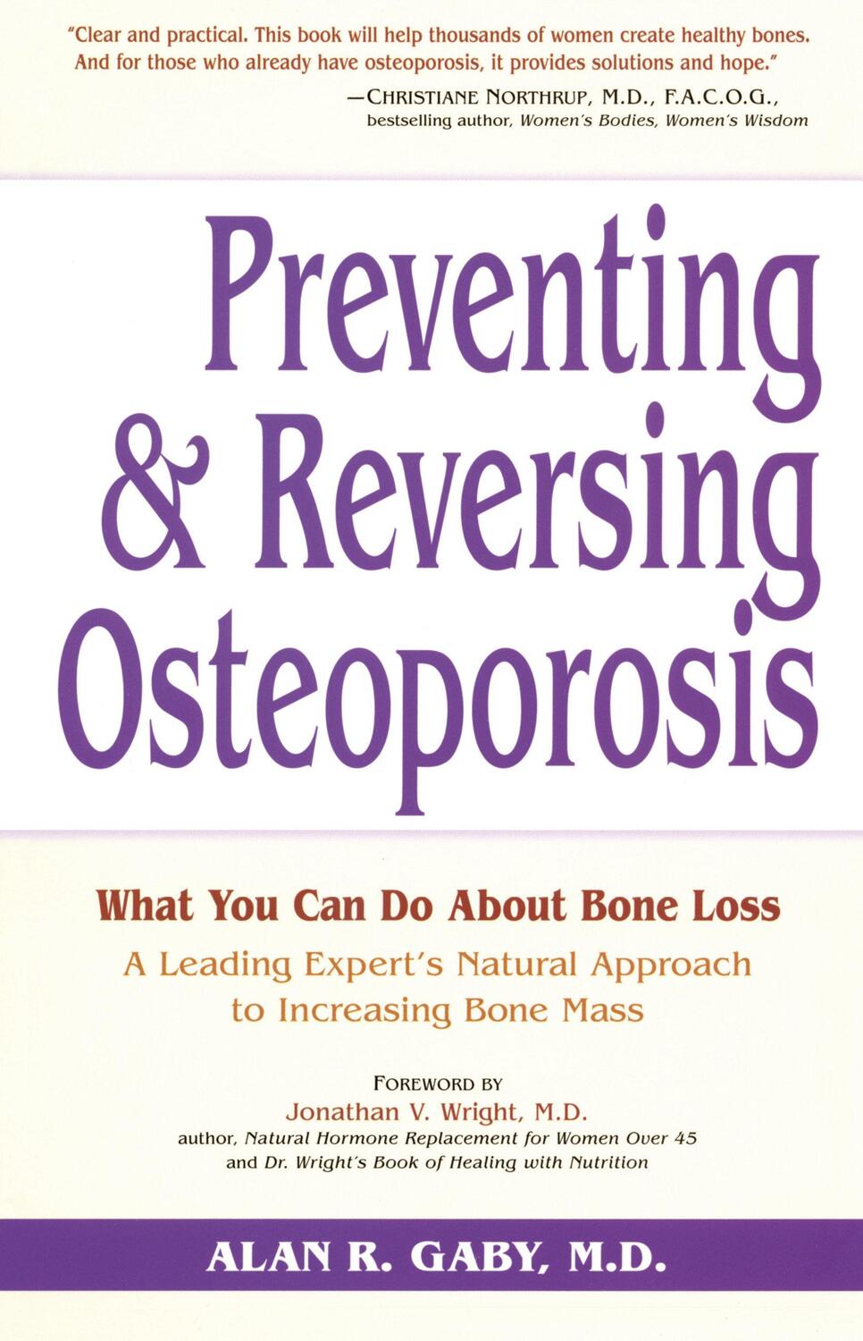 Cover: 9780761500223 | Preventing and Reversing Osteoporosis | Alan Gaby | Taschenbuch | 1995