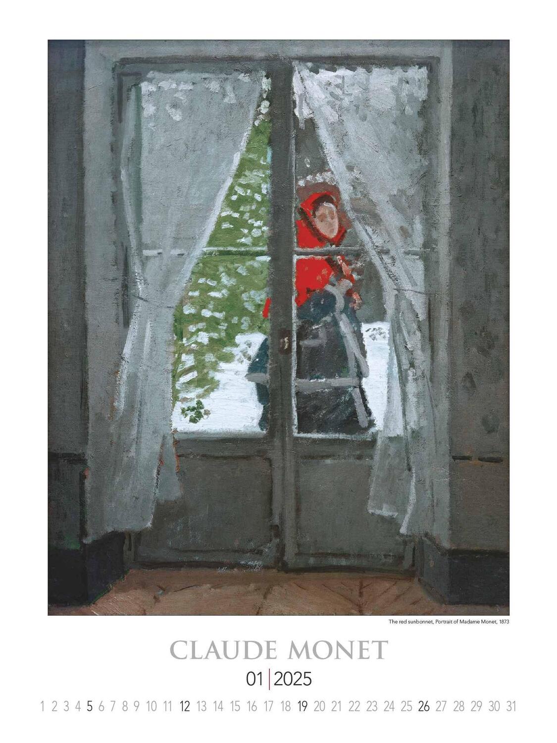 Bild: 4251732344016 | Claude Monet 2025 - Bild-Kalender 42x56 cm - Kunst-Kalender -...