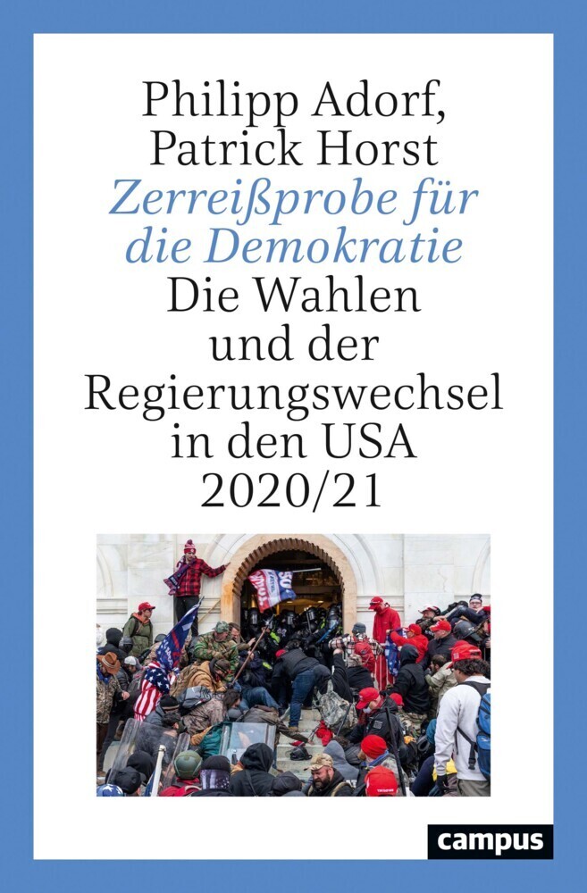 Cover: 9783593514277 | Zerreißprobe für die Demokratie | Philipp Adorf (u. a.) | Taschenbuch