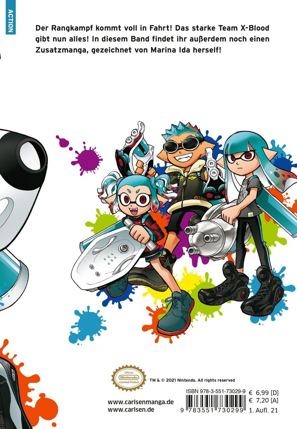 Rückseite: 9783551730299 | Splatoon 10 | Das Nintendo-Game als Manga! Ideal für Kinder und Gamer!