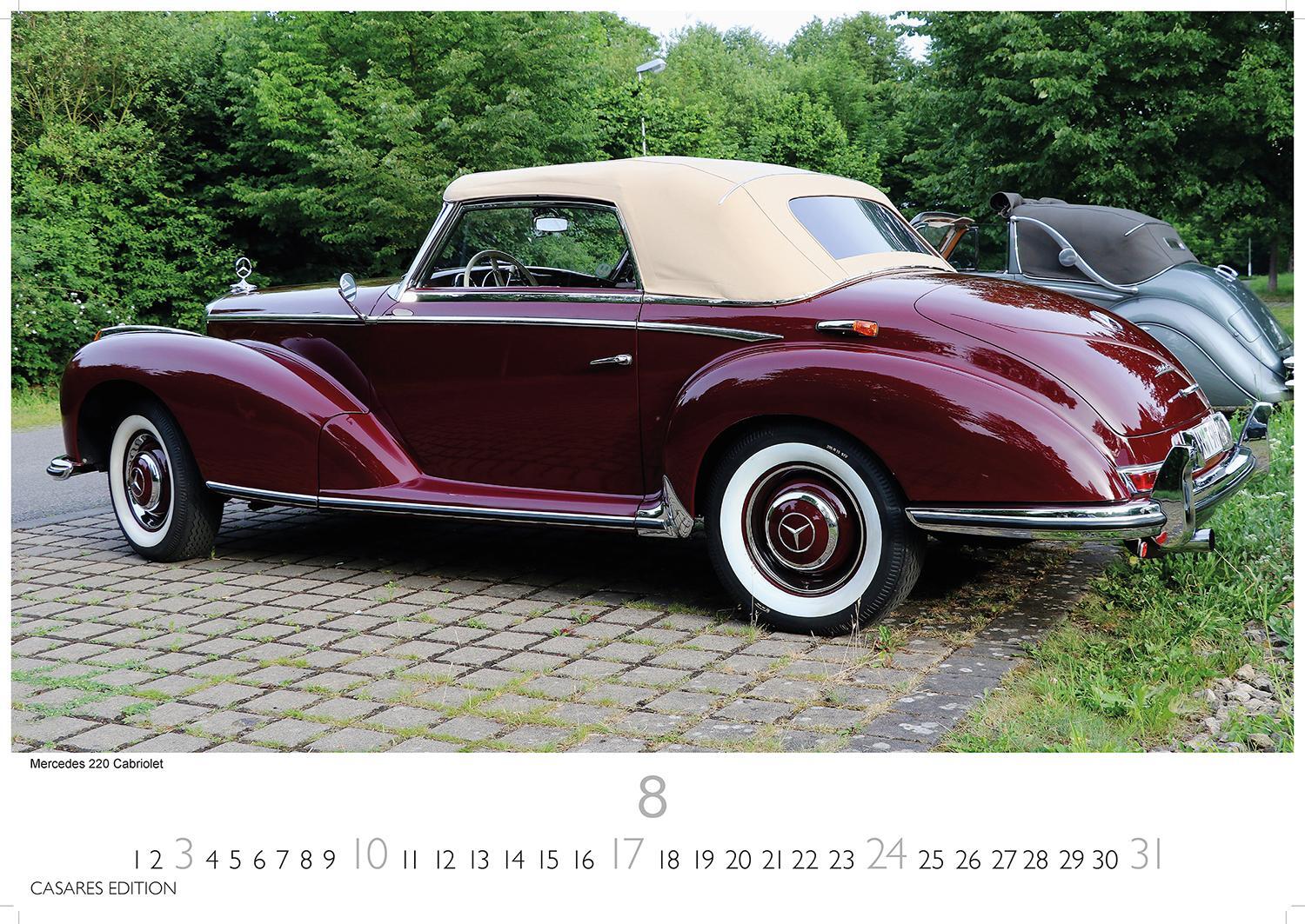 Bild: 9781835240984 | German Classic Cars 2025 L 35x50cm | Kalender | 14 S. | Deutsch | 2025