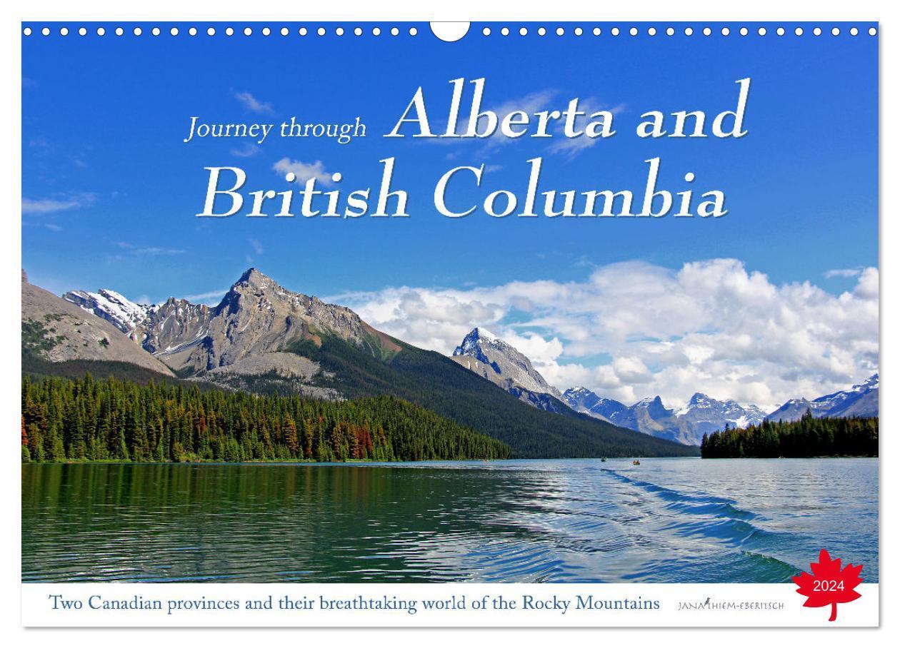 Cover: 9781325848942 | Journey through Alberta and British Columbia (Wall Calendar 2024...