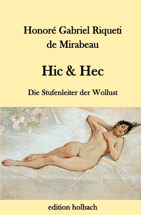 Cover: 9783746769264 | Hic & Hec | Honoré Gabriel Riqueti de Mirabeau | Taschenbuch | epubli