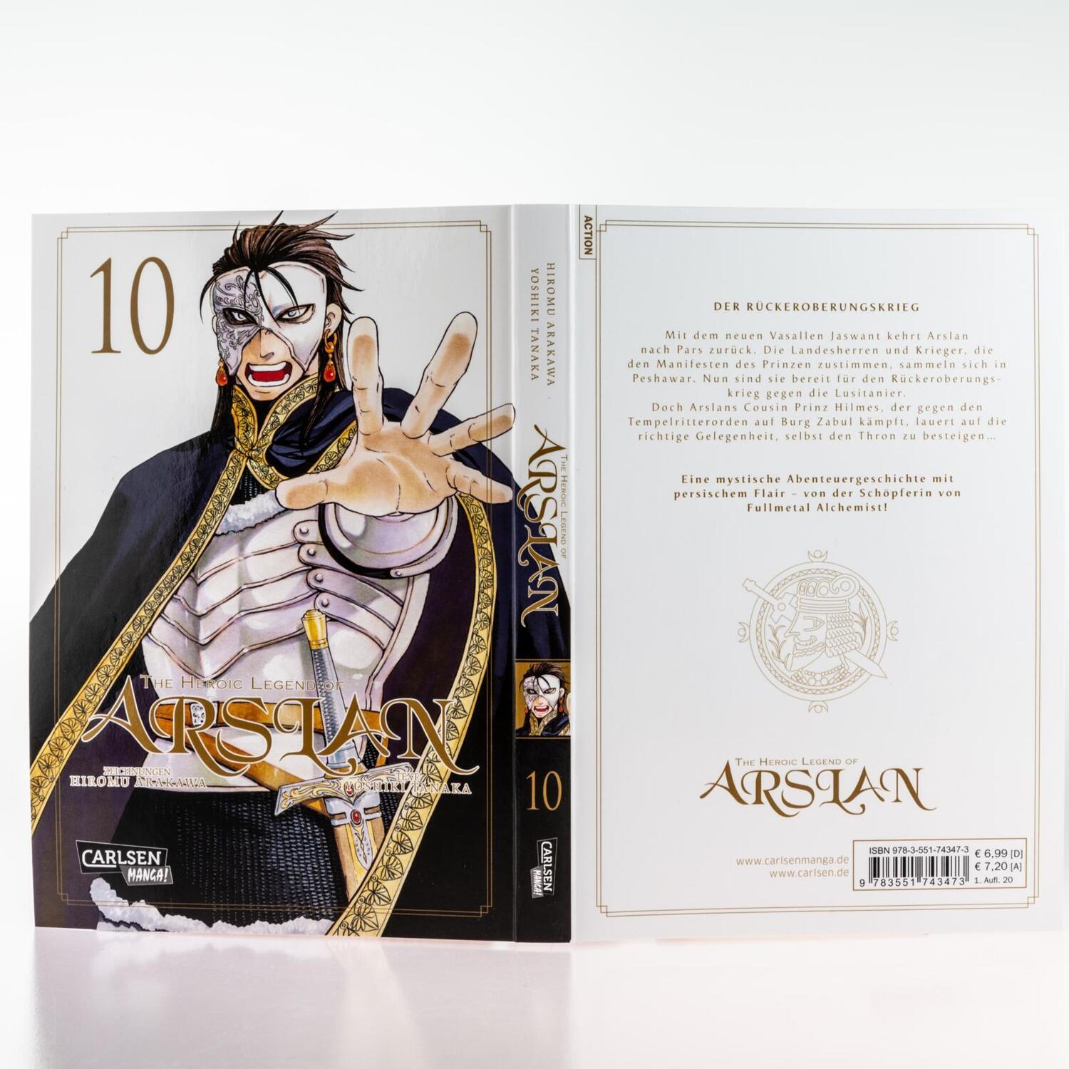 Bild: 9783551743473 | The Heroic Legend of Arslan 10 | Hiromu Arakawa (u. a.) | Taschenbuch