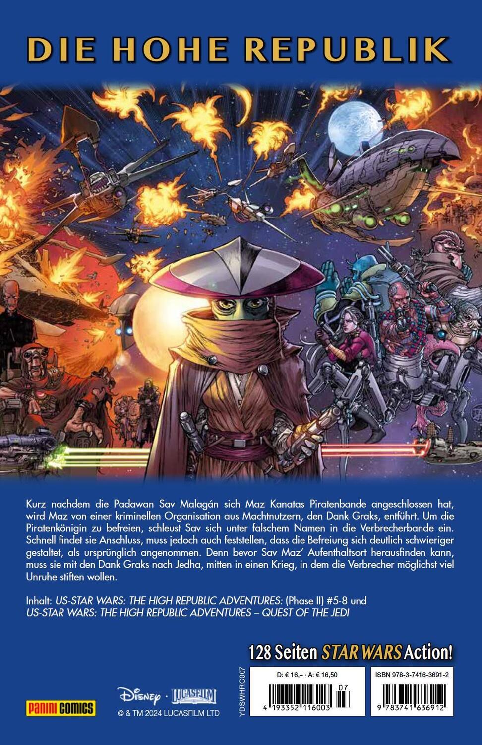 Rückseite: 9783741636912 | Star Wars Comics: Die Hohe Republik - Abenteuer | Older (u. a.) | Buch