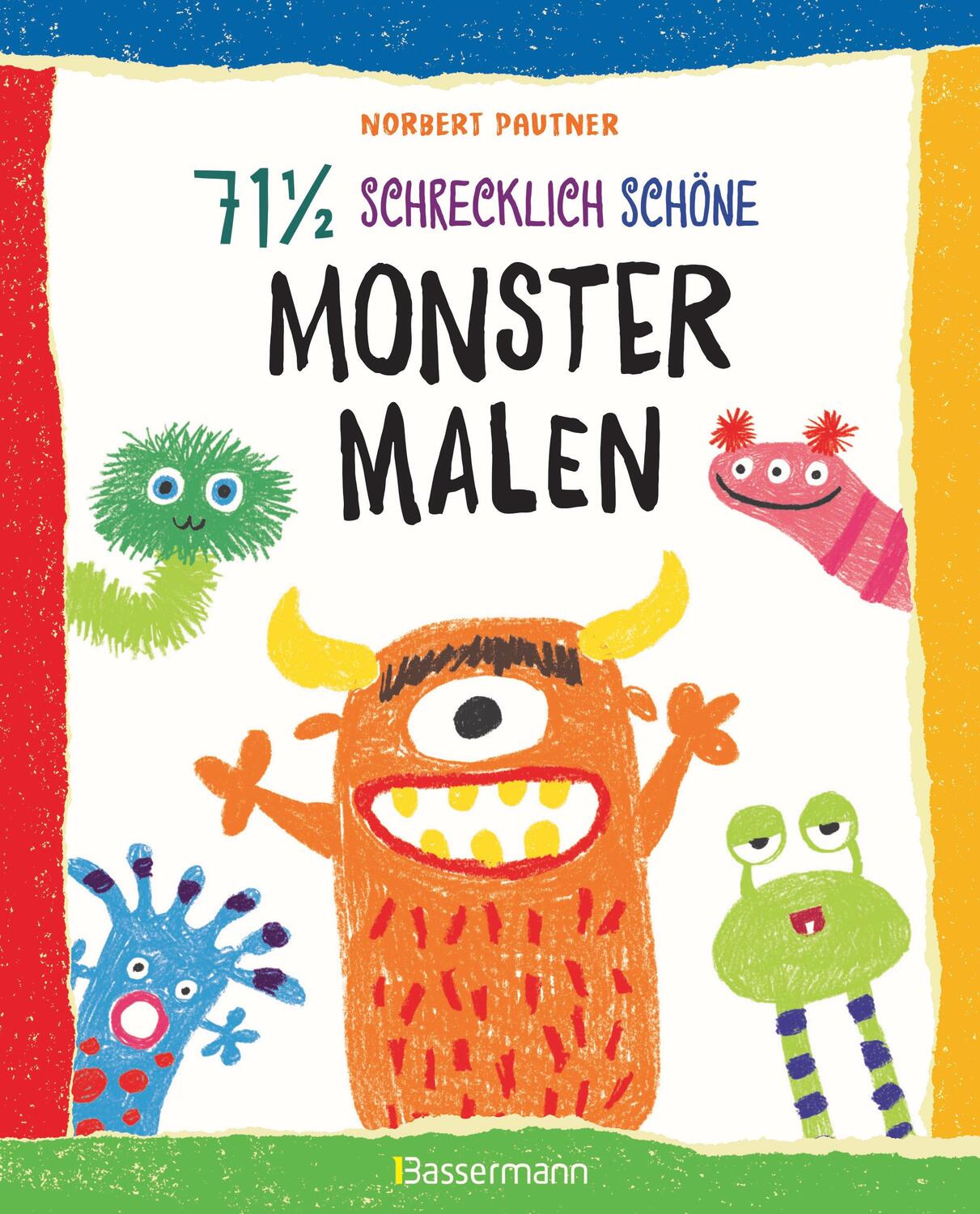 Cover: 9783809440765 | 71 einhalb schrecklich schöne Monster malen | Norbert Pautner | Buch
