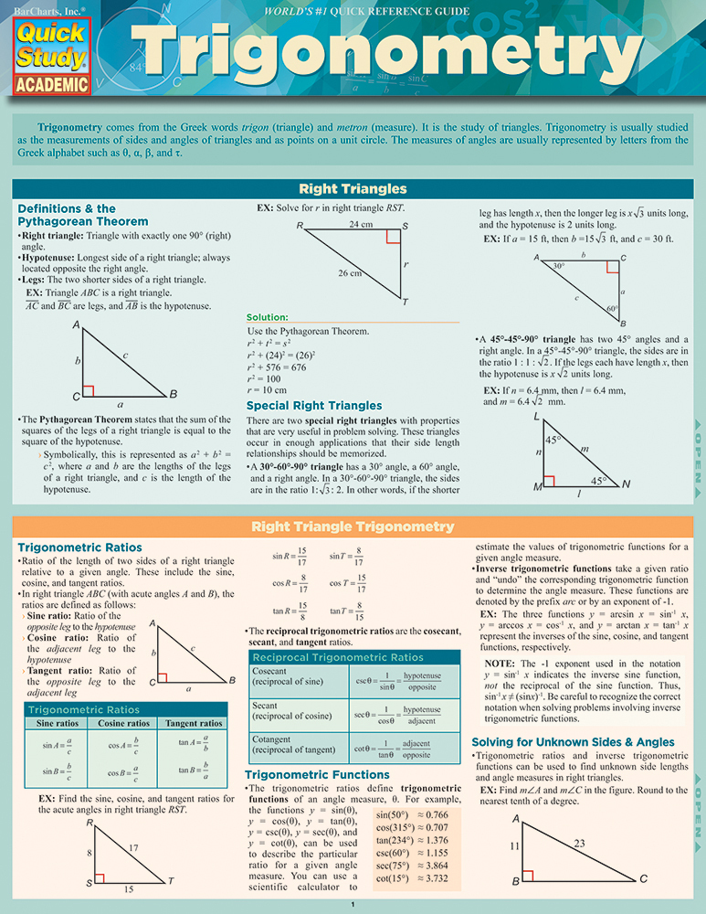 Cover: 9781423233220 | Trigonometry | ExpoLog, LLC | Broschüre | Pamphlet | Englisch | 2024