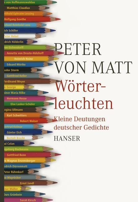 Cover: 9783446232983 | Wörterleuchten | Kleine Deutungen deutscher Gedichte | Peter von Matt