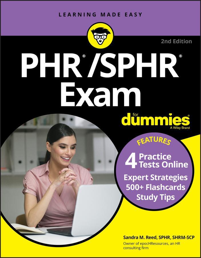 Cover: 9781119724896 | PHR/SPHR Exam For Dummies with Online Practice | Sandra M. Reed | Buch