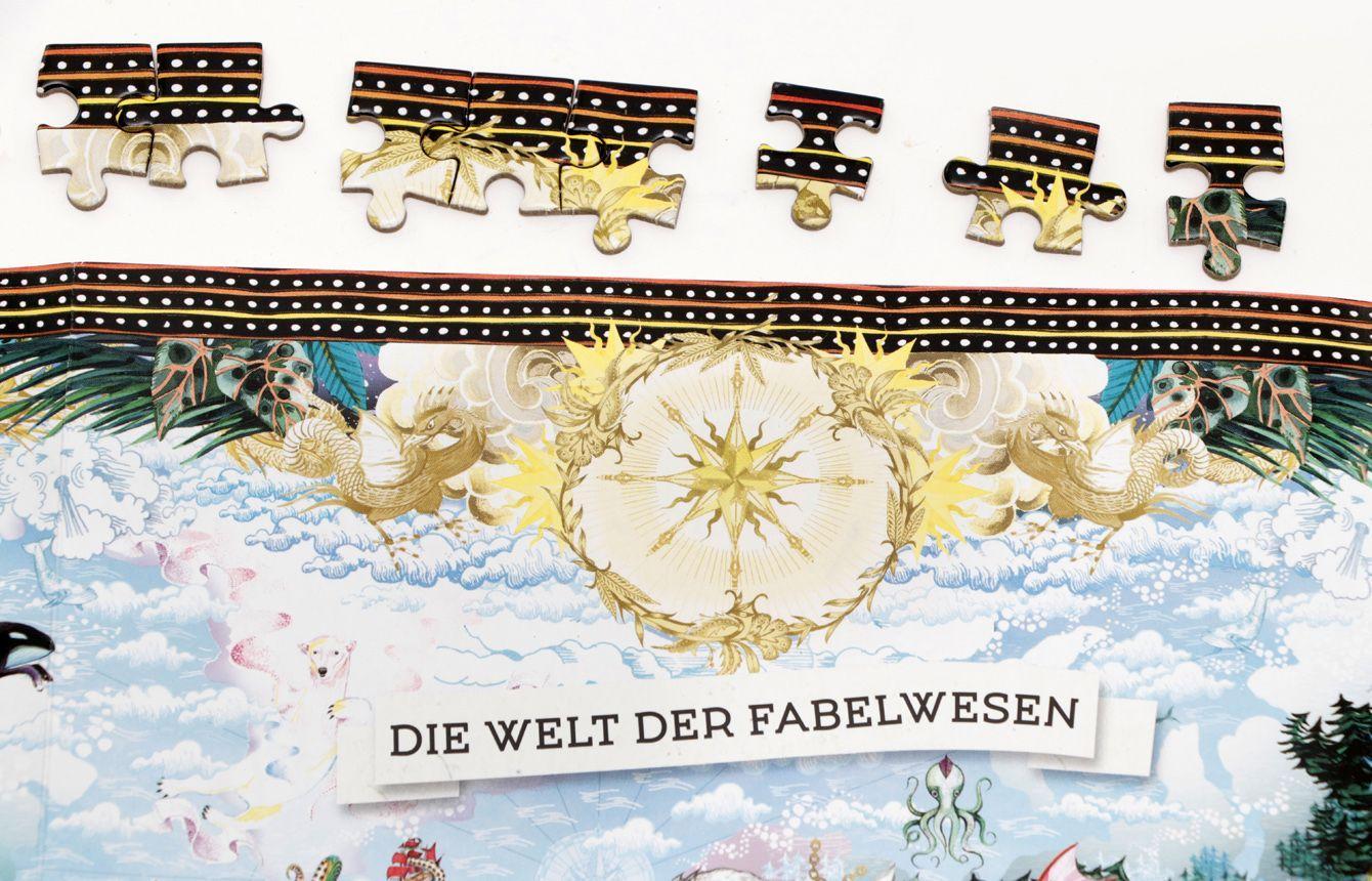 Bild: 9783962442064 | Die Welt der Fabelwesen | Ein Puzzle voller fantastischer Wesen | 2021