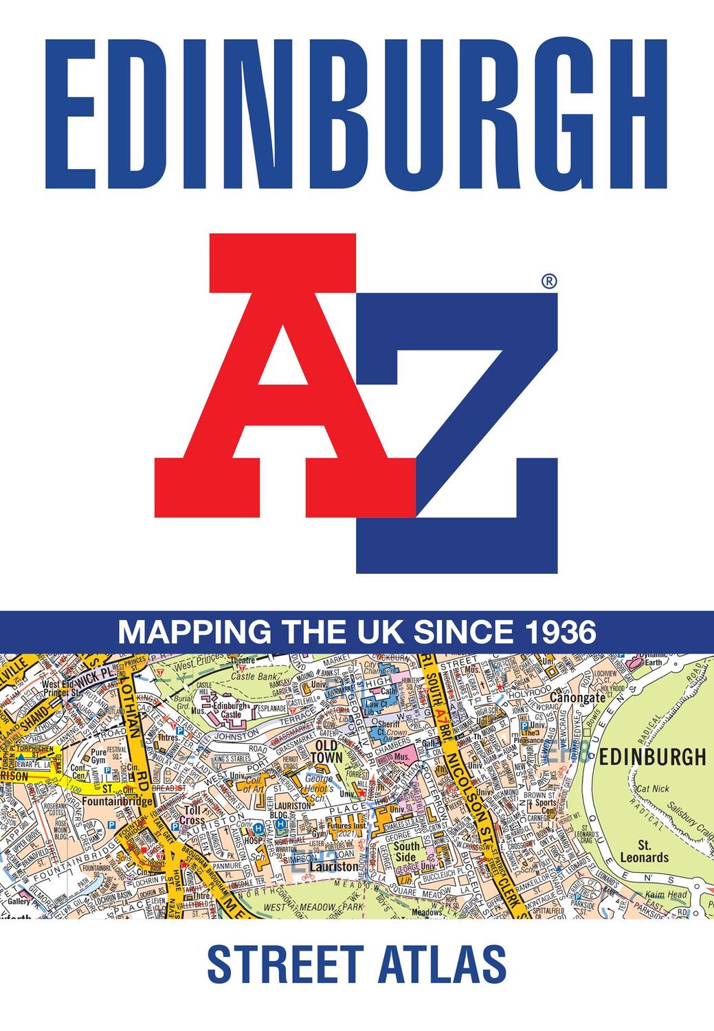 Cover: 9780008445218 | Edinburgh A-Z Street Atlas | A-Z Maps | Taschenbuch | Englisch | 2021