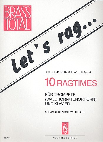 Cover: 9790204536917 | Let's Rag | Scott Joplin | Buch + Einzelstimme(n) | EAN 9790204536917