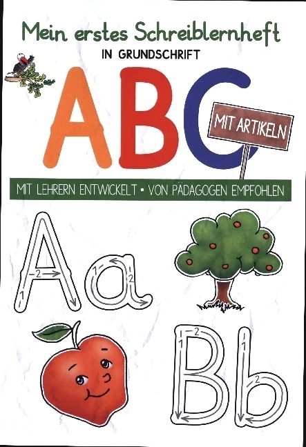 Cover: 9783968400051 | Mein buntes Kinder-ABC Grundschrift mit Artikeln Schreiblernheft...