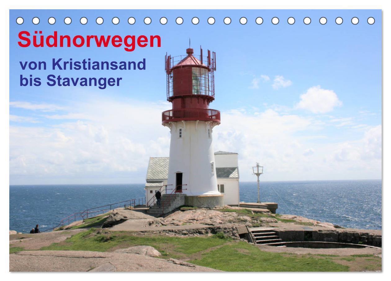 Cover: 9783675870970 | Südnorwegen - von Kristiansand bis Stavanger (Tischkalender 2024...