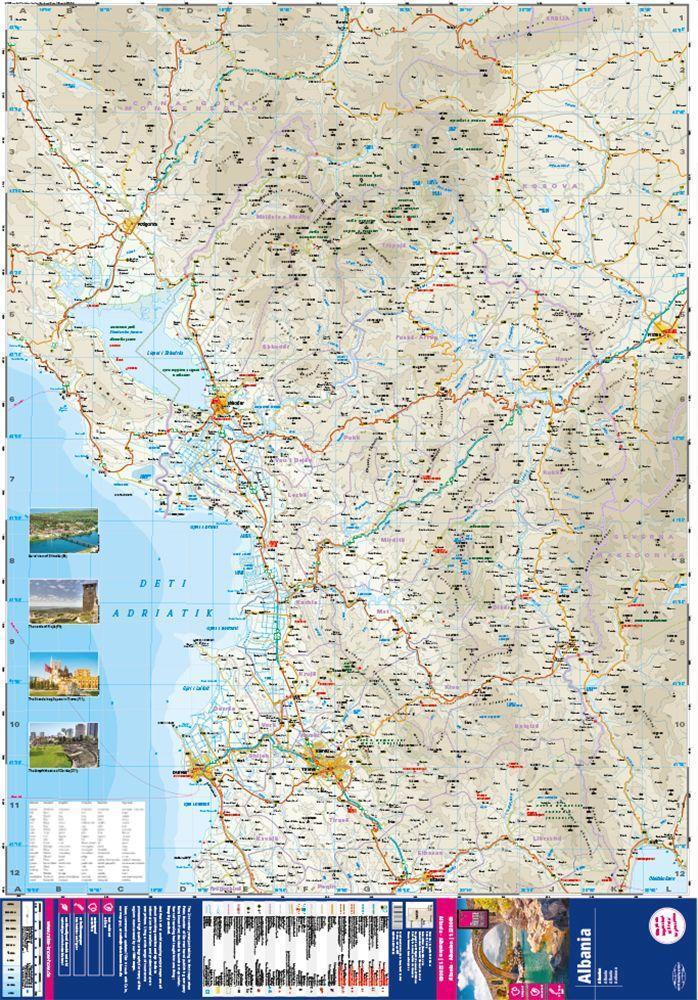 Bild: 9783831774333 | Reise Know-How Landkarte Albanien / Albania (1:220.000) | Rump | 2 S.