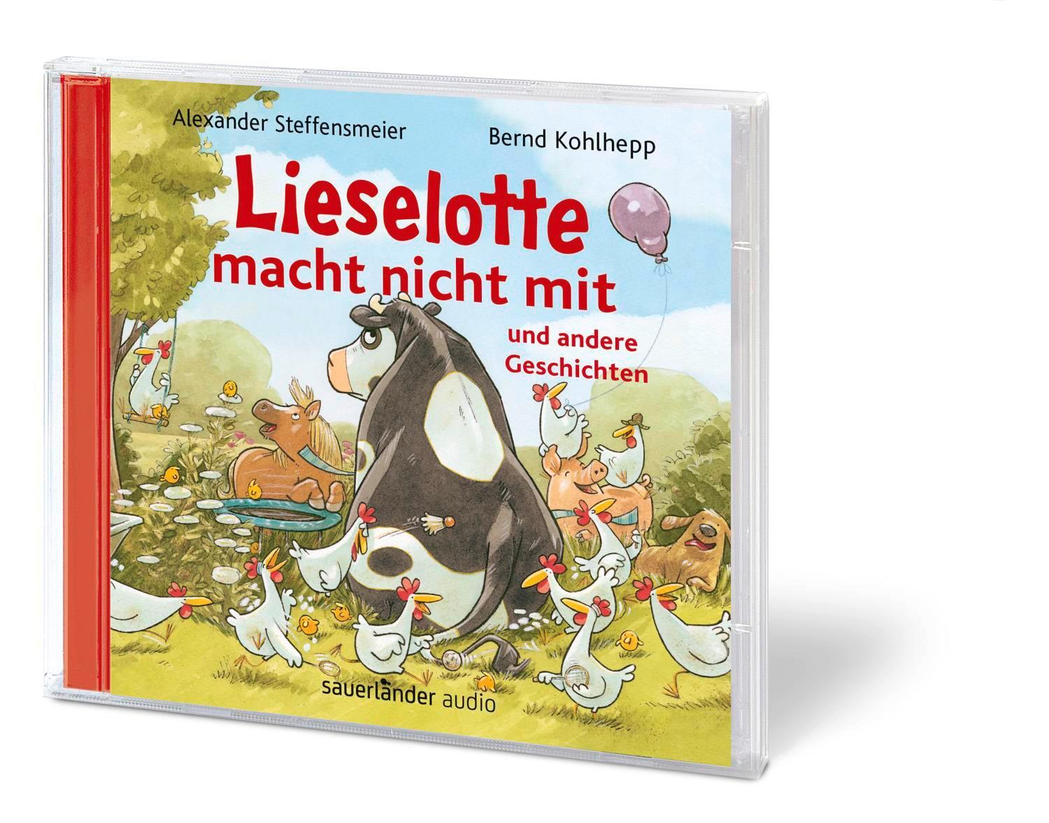 Bild: 9783839844311 | Lieselotte macht nicht mit | Alexander Steffensmeier | Audio-CD | 2024