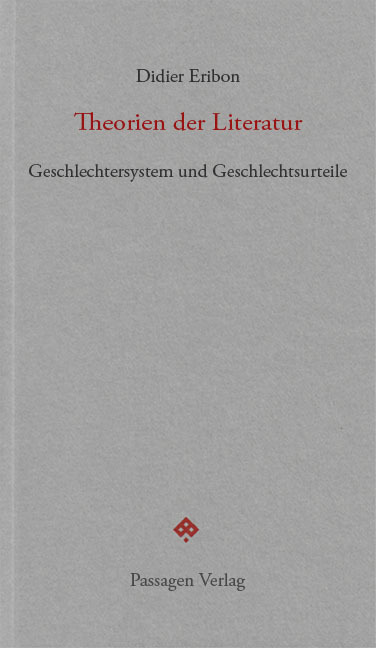 Cover: 9783709203507 | Theorien der Literatur | Geschlechtersystem und Geschlechtsurteile
