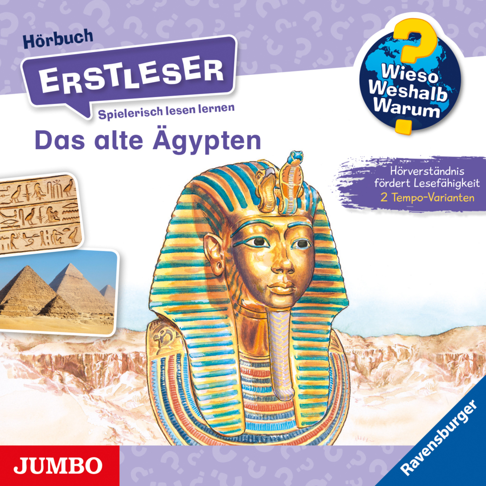 Cover: 9783833745843 | Wieso? Weshalb? Warum? Erstleser. Das alte Ägypten, Audio-CD | Noa