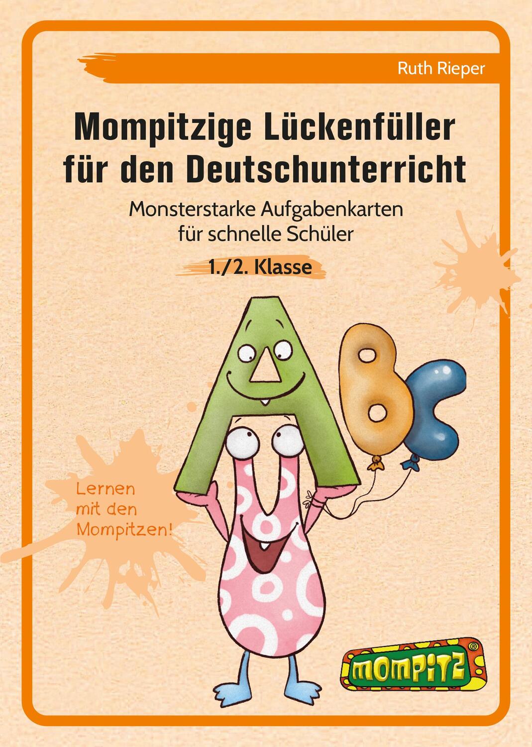 Cover: 9783403206446 | Mompitzige Lückenfüller für den Deutschunterricht | Ruth Rieper | 2020