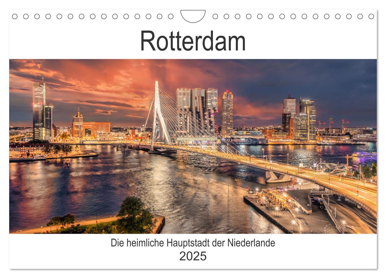 Cover: 9783435034390 | Rotterdam - Die heimliche Hauptstadt der Niederlande (Wandkalender...