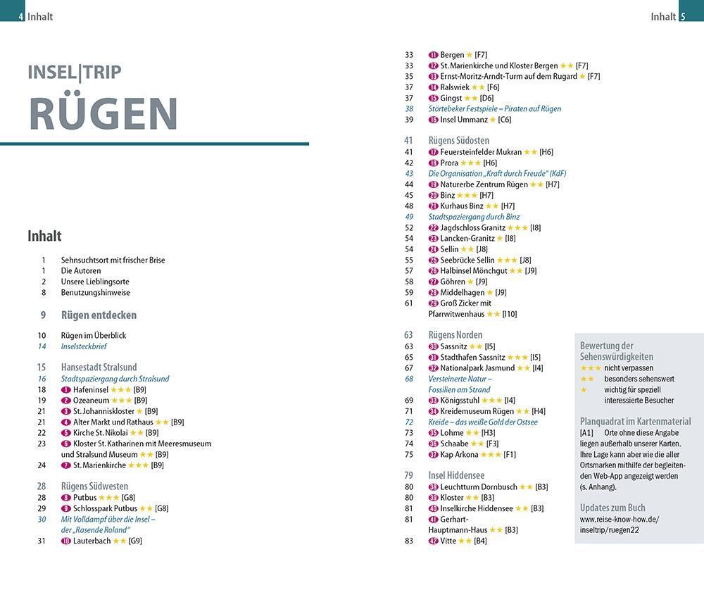 Bild: 9783831735532 | Reise Know-How InselTrip Rügen mit Hiddensee und Stralsund | Buch