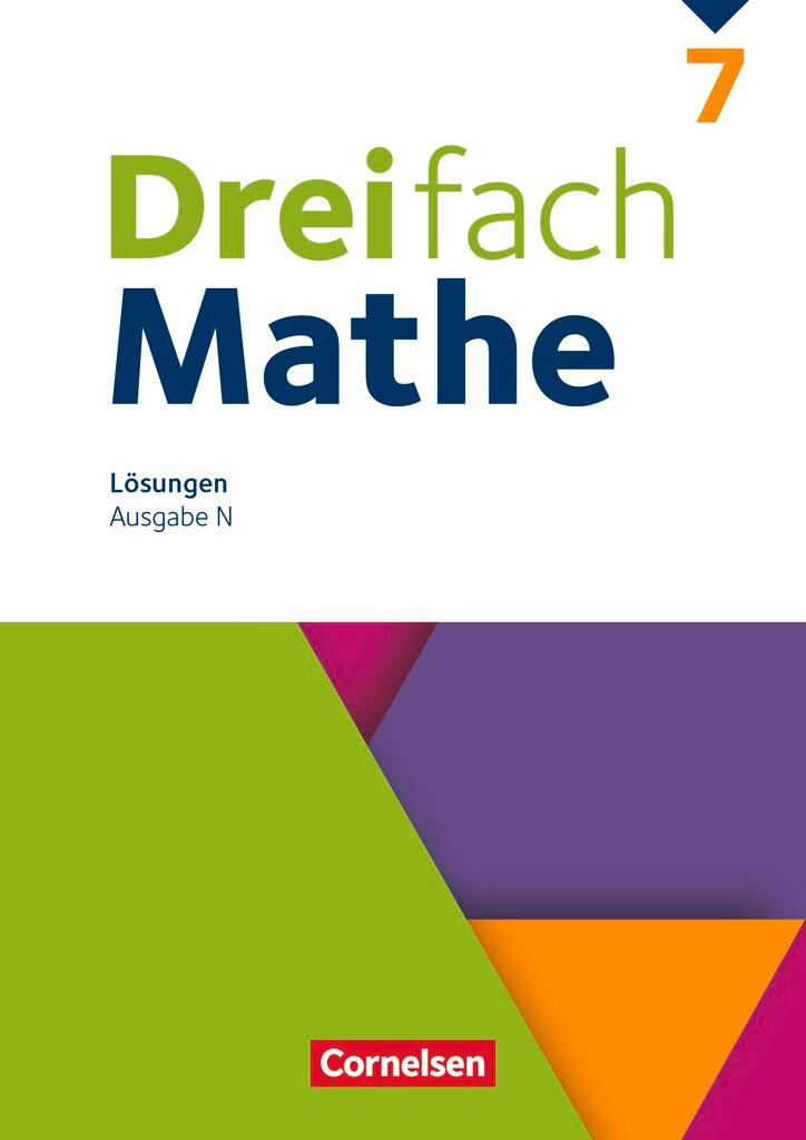 Cover: 9783060436989 | Dreifach Mathe 7. Schuljahr. Niedersachsen - Lösungen zum Schülerbuch