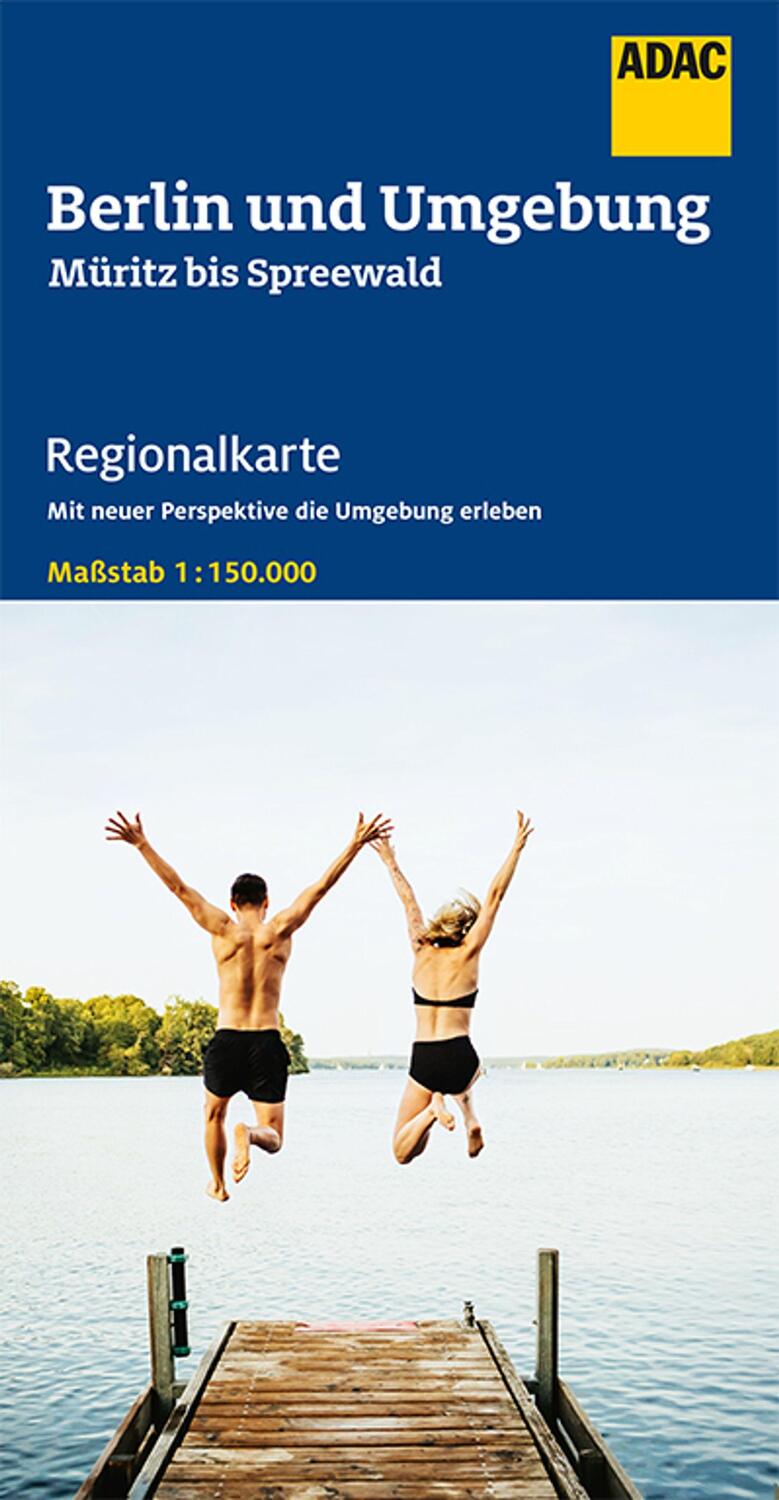 Cover: 9783826414091 | ADAC Regionalkarte Blatt 6 Berlin und Umgebung 1:150 000 | Deutsch