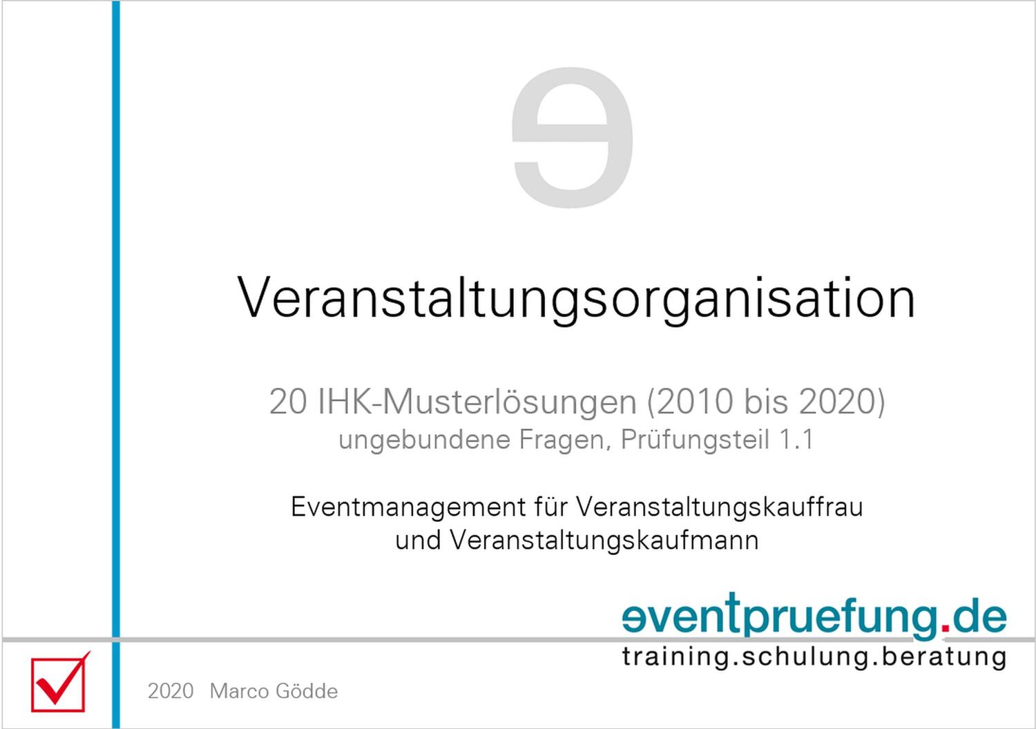 Cover: 9783941050099 | Veranstaltungsorganisation | Marco Gödde | Taschenbuch | Deutsch