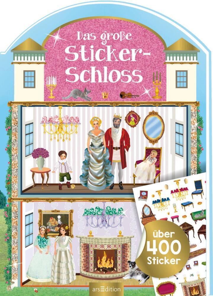 Cover: 9783845836966 | Das große Stickerschloss | Über 400 Sticker | Maja Wagner | Buch