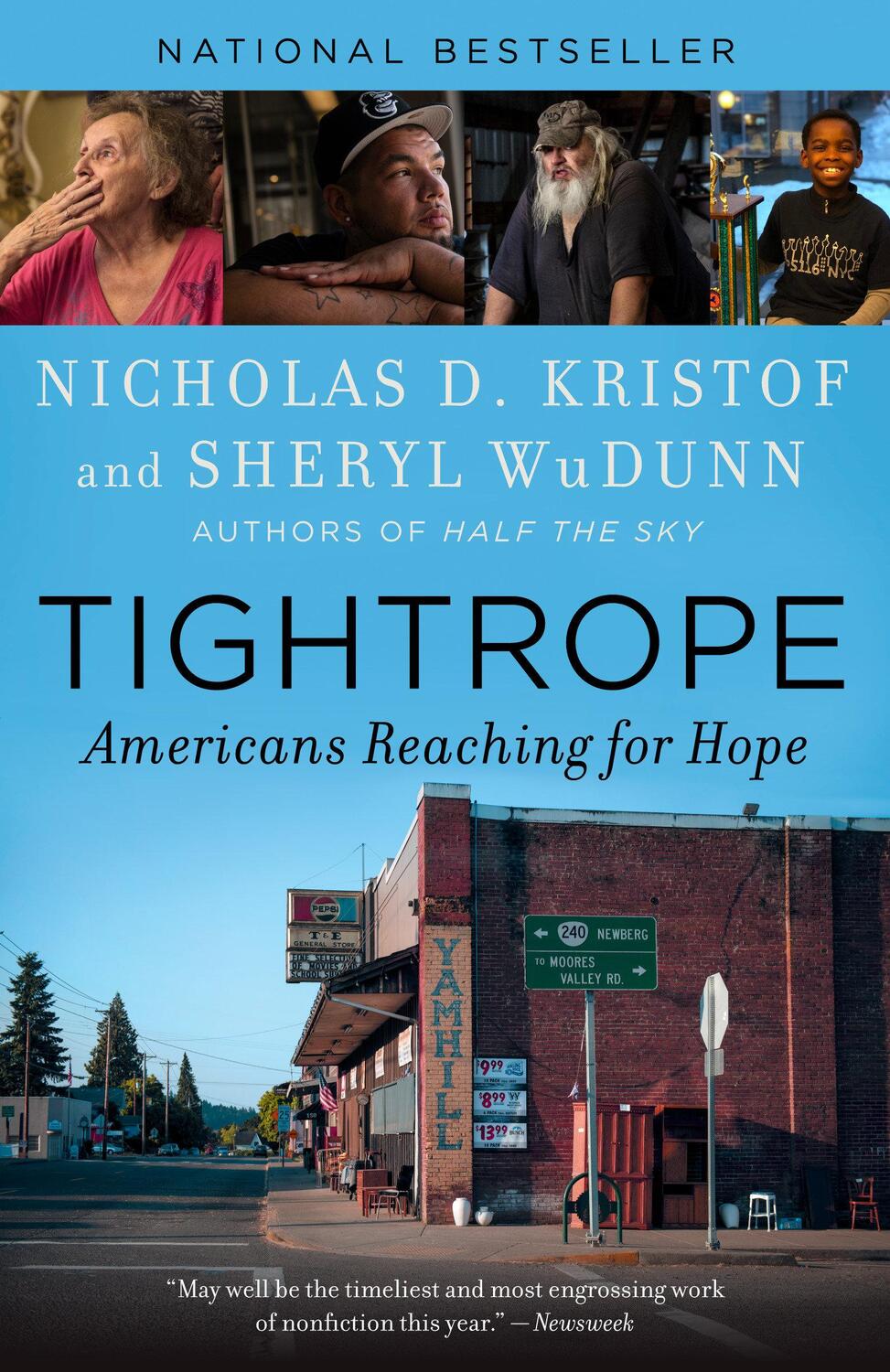 Cover: 9780525564171 | Tightrope | Americans Reaching for Hope | Nicholas D. Kristof | Buch