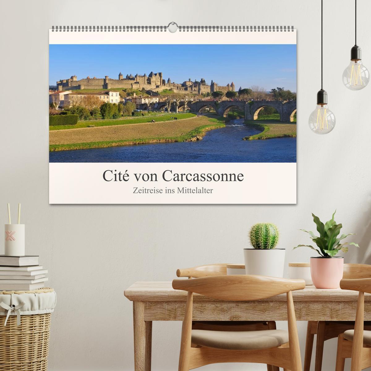 Bild: 9783435455249 | Cite von Carcassonne - Zeitreise ins Mittelalter (Wandkalender 2025...