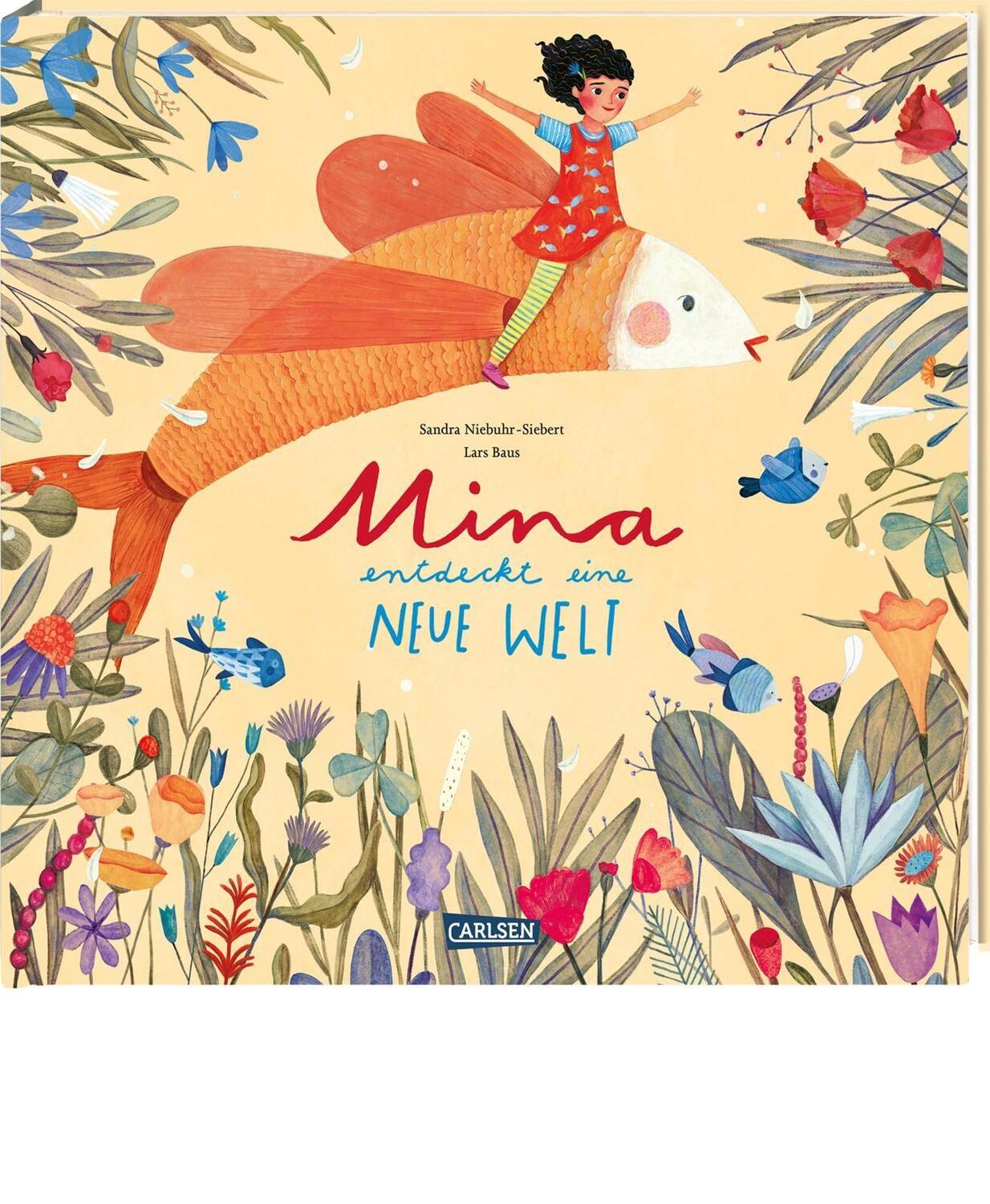 Cover: 9783551512703 | Mina entdeckt eine neue Welt | Sandra Niebuhr-Siebert | Buch | 48 S.