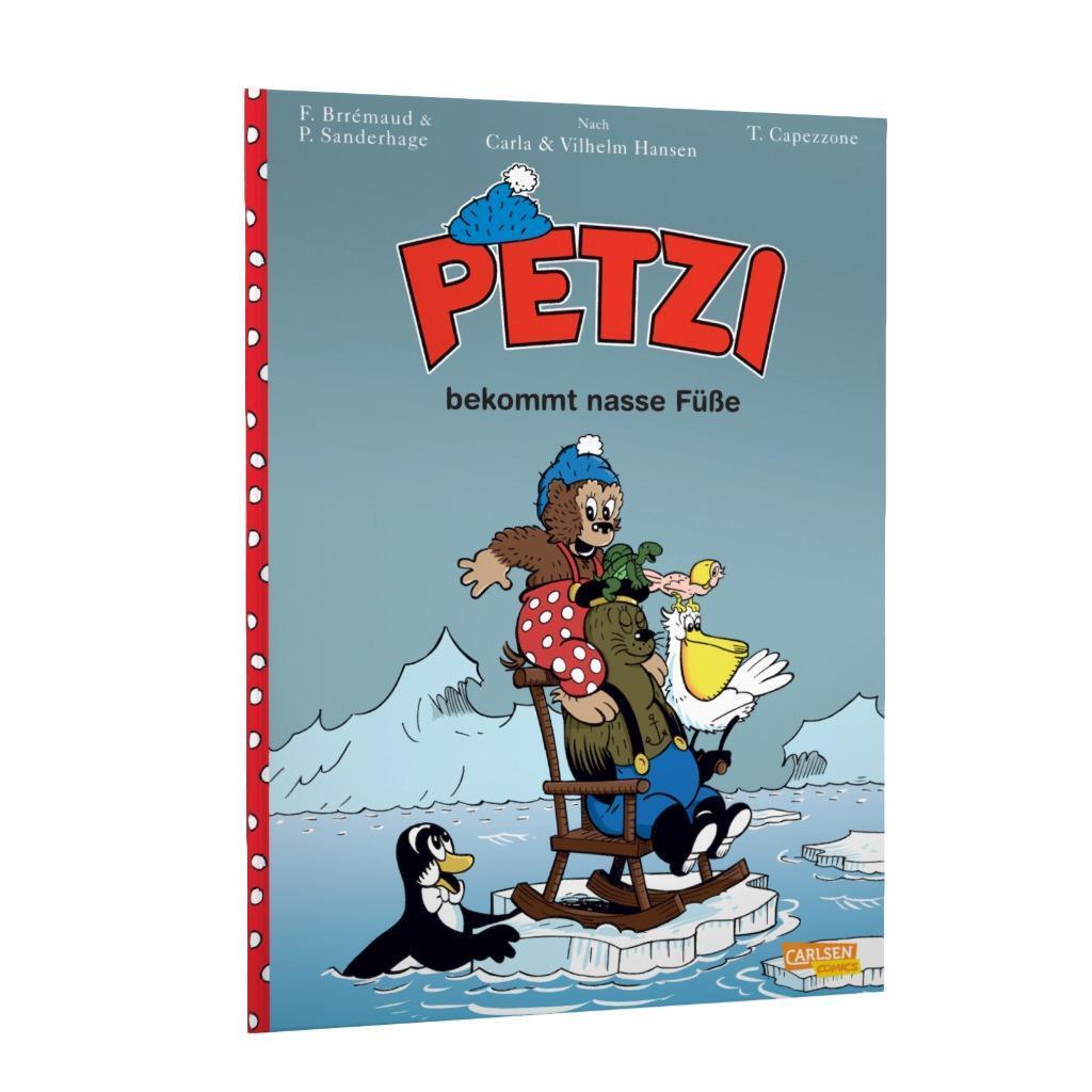 Bild: 9783551760197 | Petzi - Der Comic 4: Petzi bekommt nasse Füße | Capezzone (u. a.)