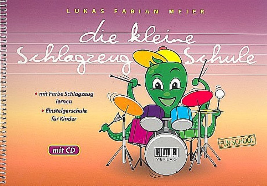 Cover: 4018262104141 | Die kleine SchlagzeugSchule | Lukas Fabian Meier | Buch + CD