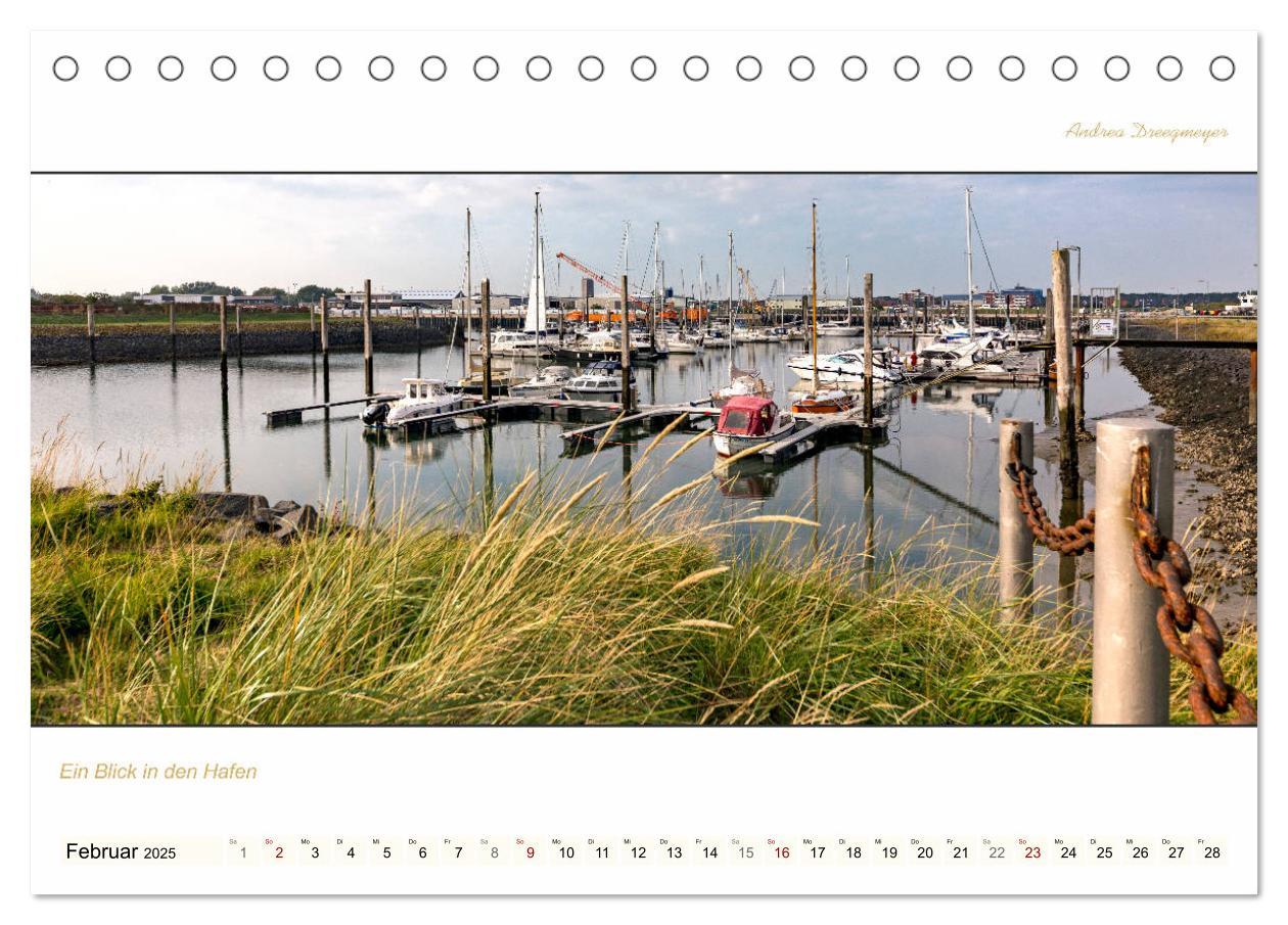 Bild: 9783435246656 | NORDERNEY PANORAMA (Tischkalender 2025 DIN A5 quer), CALVENDO...