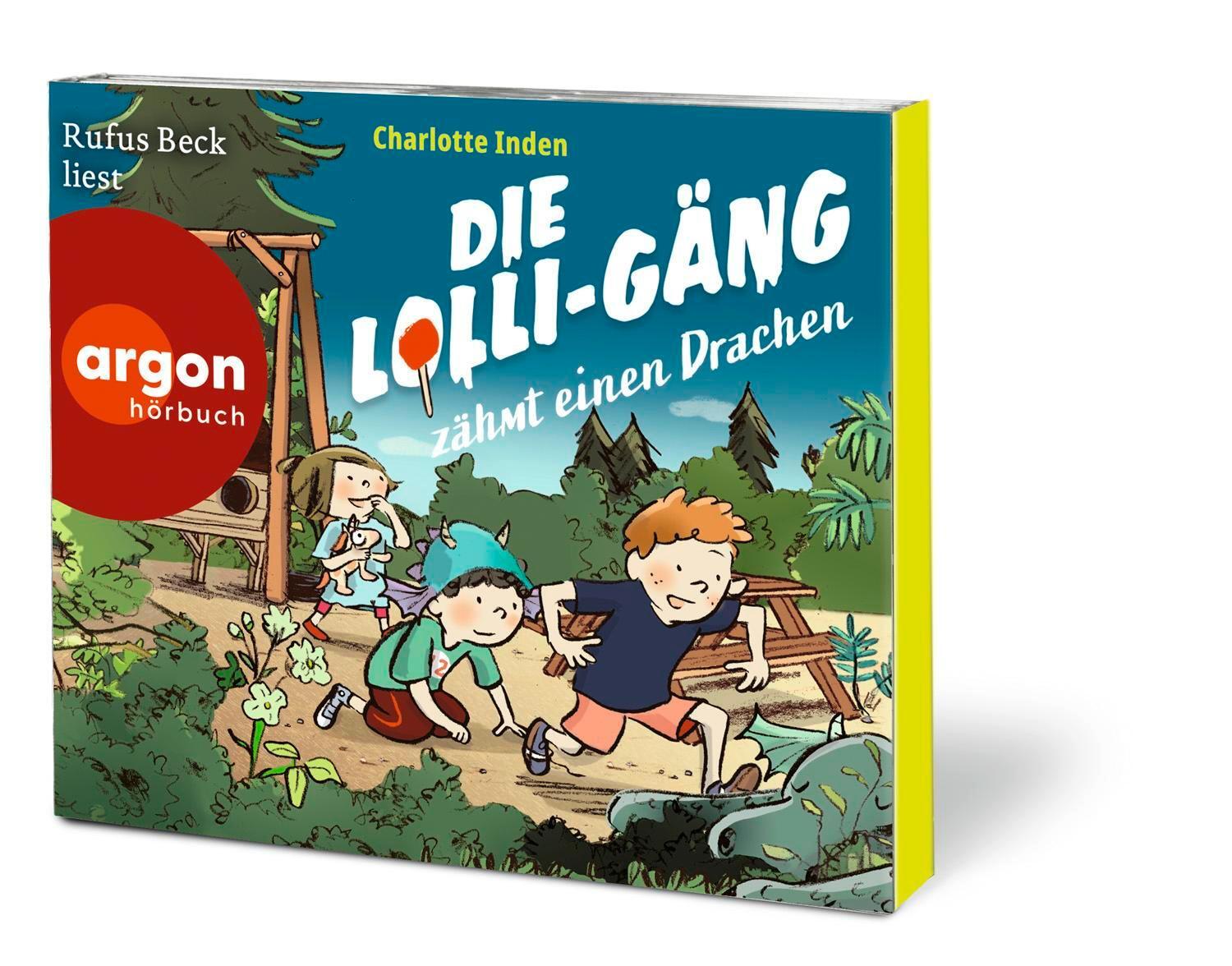 Bild: 9783839843079 | Die Lolli-Gäng zähmt einen Drachen | Charlotte Inden | Audio-CD | 2024